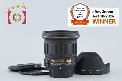 Nikon AF-S NIKKOR 20mm f/1.8 G ED [Near Mint]