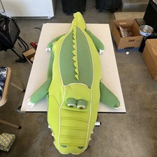 Big Joe Pool Petz Float Alligator Quick Dry Megahh 56 Measured Tail to Head