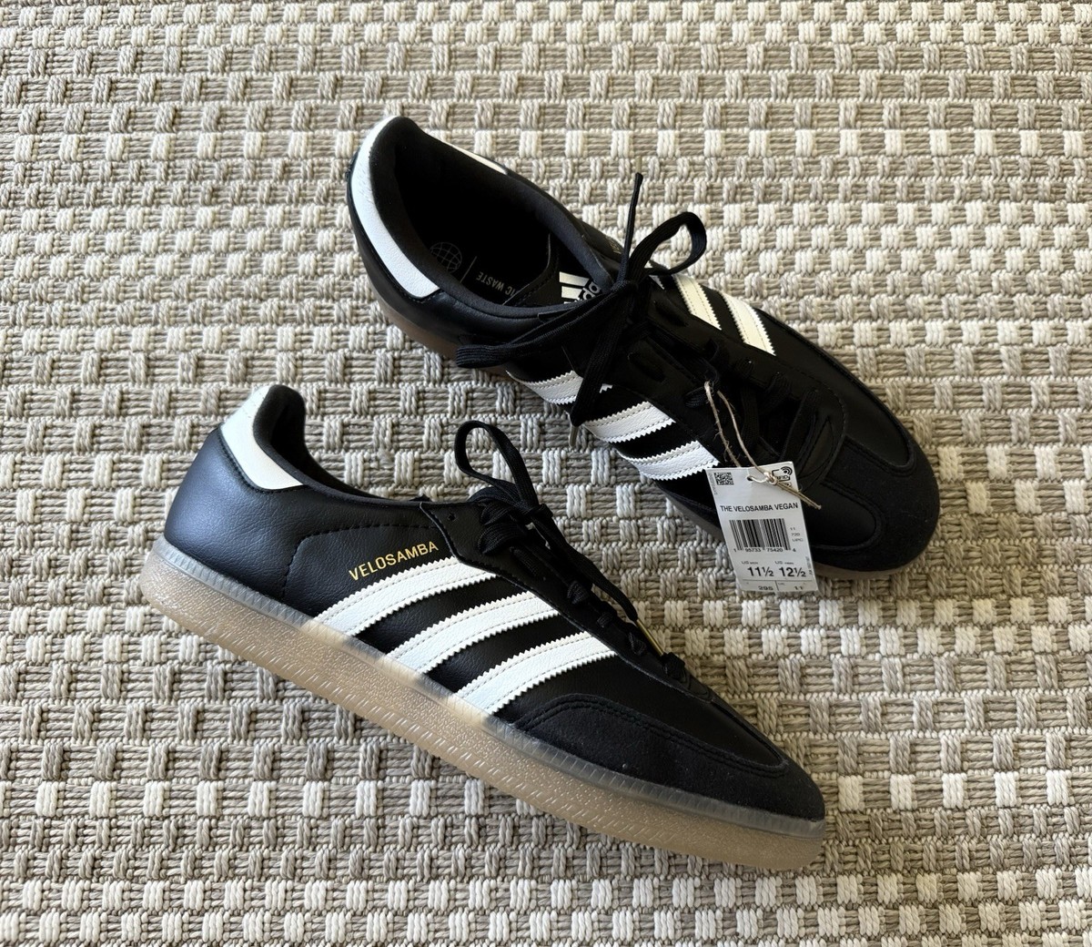 new ADIDAS men's 11.5 Velosamba Vegan Cycling Shoes Sneakers