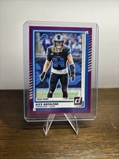 2025 Panini Donruss Alex Anzalone #277 Purple Press Proof - Lions