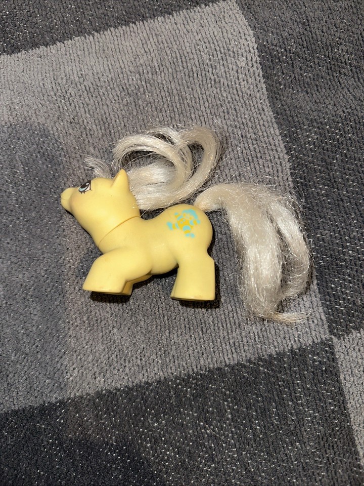 Figurine Mon Petit Poney – Bébé Toppy Stram – Hasbro 1987 Vintage