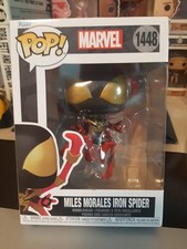  Araña de Hierro Miles Morales: ¡Funko Pop! #1448 (Bobblehead)!
