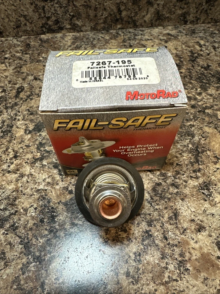 MotoRad 7267-195 Fail-Safe Engine Coolant Thermostat FREE SHIPPING!!! - Image 2 of 3