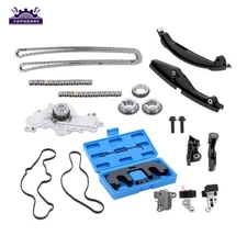 Timing Chain Kit Water Pump Holding Tool For Ford Taurus MKS Explorer Flex 3.5L