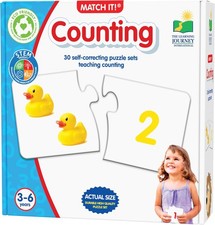 Match It Counting Self Correcting Puzzle 30 Pc