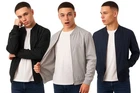 Soul Star Mens Lightweight Mesh Jacket  Casual Streetwear Zip Bomber