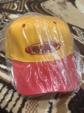 NWT Vintage Motocross Hat Cap FMF Flying Machine MX Moto Racing Yellow Red RARE