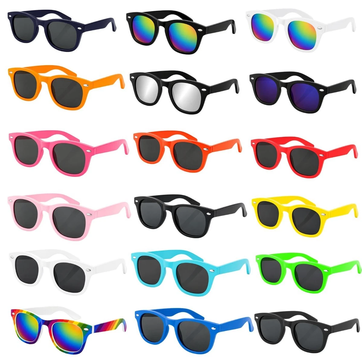 Kinder Sonnenbrille UV400 Jungen Mädchen Sonnenbrillen Kindermode verspiegelte Gläser