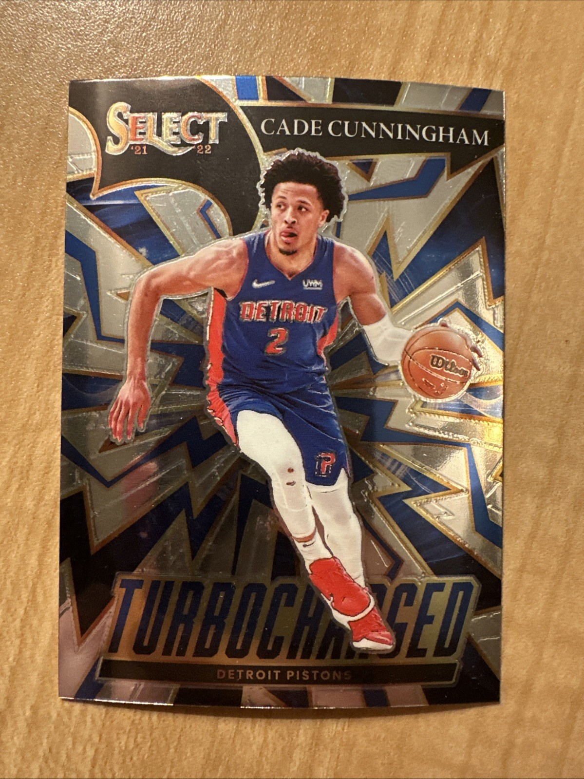 2021-22 Panini Select - Turbocharged Cade Cunningham #6 (RC)