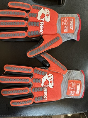 #ad Magid T Rex Cut Resistant Impact Gloves 12pk Large $85.00