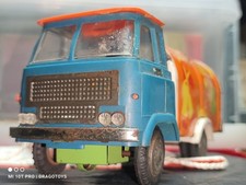 VINTAGE GARBAGE TOY TRUCK FRICTION CZZ FSO POLAND WROCLAW ZABAWKA GNOM MAN BRUM