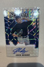 2021 Panini Mosaic - Scripts Jake Agnos #SCR-JE (AU, RC)