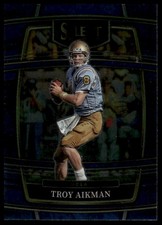 Troy Aikman 2022 Panini Select Draft Picks #55 Blue (Retail Base) UCLA Bruins