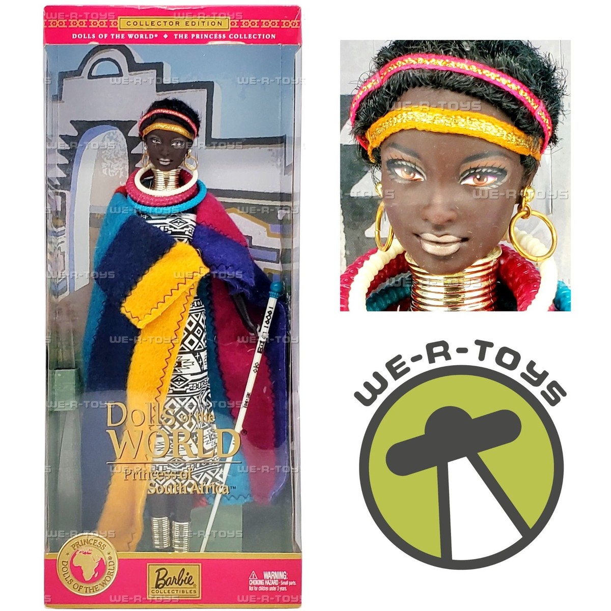 プリンセスコレクション Princess of SOUTH AFRICA Princess of South Africa Barbie Dolls of the World