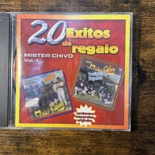 20 Éxitos de Regalo Mister Chivo Vol. 1 y 2 D.L .VMúsica Grupera