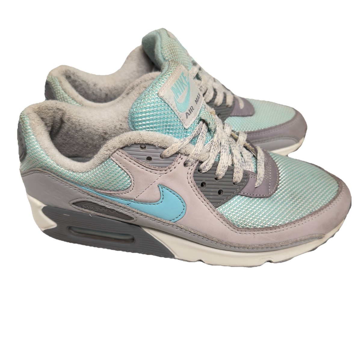HOT Grey Air Max 90 Buy Online Usa Nike Air Max 90 Aqua/Gray
