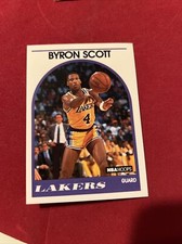 BYRON SCOTT 1989-90 Hoops #15 Los Angeles Lakers