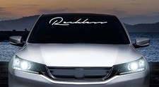 Reckless Funny Humor Jdm Racing Windshield Banner Vinyl Decal Car Trucks