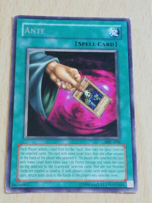 yugioh card - Ante - MFC-034 RARE | eBay UK yugioh card - Ante - MFC-034 RARE | eBay UK