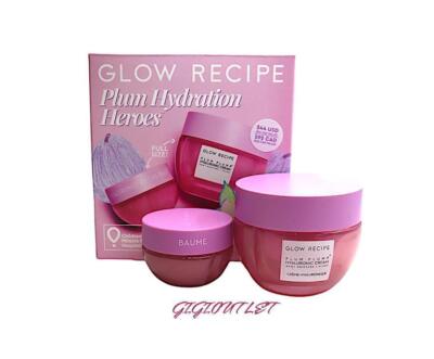 Glow Recipe Plum Hydration Heroes Holiday Kit - Plum Plump Hyaluronic Acid Cr..