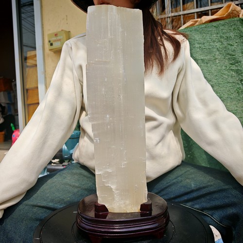 19.91LB Natural Crystal Gypsum Specimen Mineral Reiki healing - Picture 2 of 23