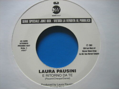 Laura Pausini - Signed Lp Vinile Black Autografato - Anime parallele