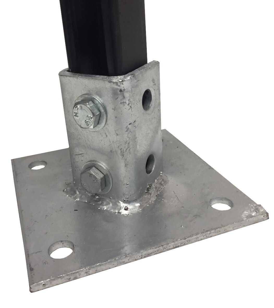 Type P2072A -  XL Single Channel Base Plate x 10 Quantity