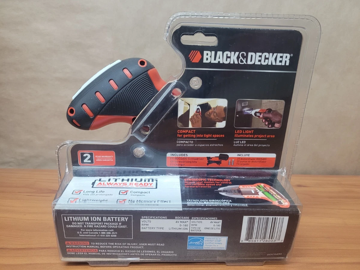 Black & Decker Gyro Screwdriver Review