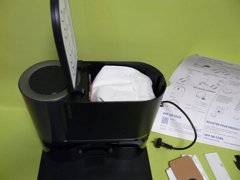 Proscenic Floobot X1 Saugroboter mit Absaugstation Ultraschall-Wischsystem 3000P - Bild 2 von 4