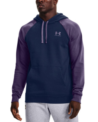 Under Armour Rival FLC Colorblock Hoodie ~ Medium *$45 Retail