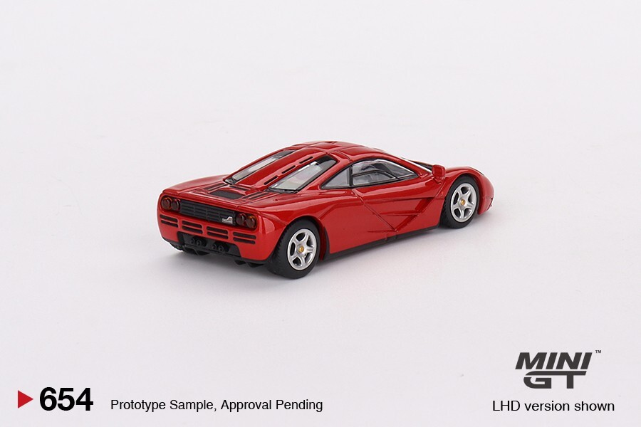MINI GT マクラーレン F1 (レッド) チェイスカー MINI GT 1/64 マクラーレン F1 GTR 1996 プレゼンテーション