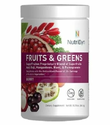 NutriDyn Fruits and Greens - Gluten Free - Berry