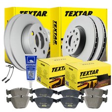 TEXTAR Bremsensatz + WK MERCEDES A-KLASSE CLA VA &Oslash;295 HA &Oslash;295 + Plastilube