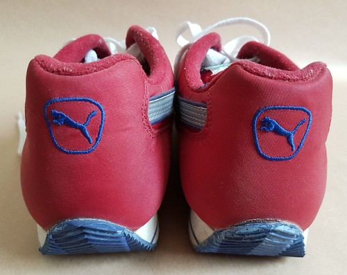 Red Puma Womens Sneakers US Size 7 - Picture 4 of 9