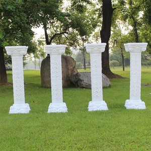 2x Celebration Plastic Props Roman Pillar Greek Column Pedestal