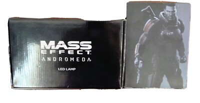 Mass Effect Trilogy XBox 360 & Mass Effect Andromeda Led Lamp Loot Crate...