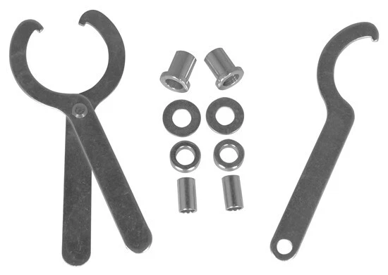 NUEVO Amortiguadores cromados de 11" para Harley Davidson Sportster 1979-2003 distribuidor de EE. UU. Foto 2 de 2