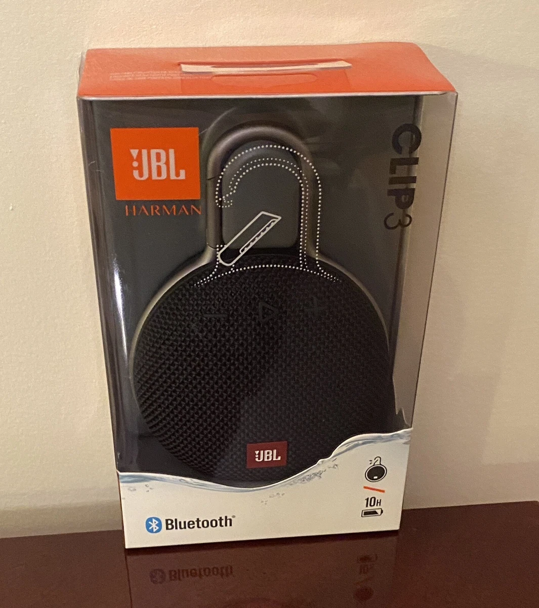 Bocina Bluetooth Portátil JBL CLIP 4 5 W Resistente al Agua