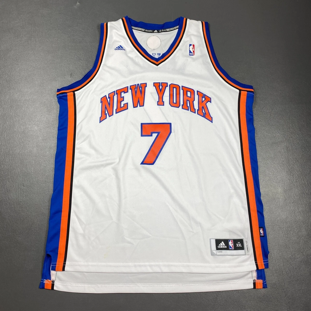 Carmelo anthony knicks clearance jersey authentic