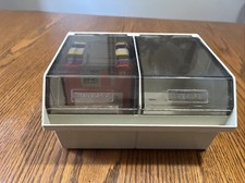 Disk case with 22 3 and a half inch disks