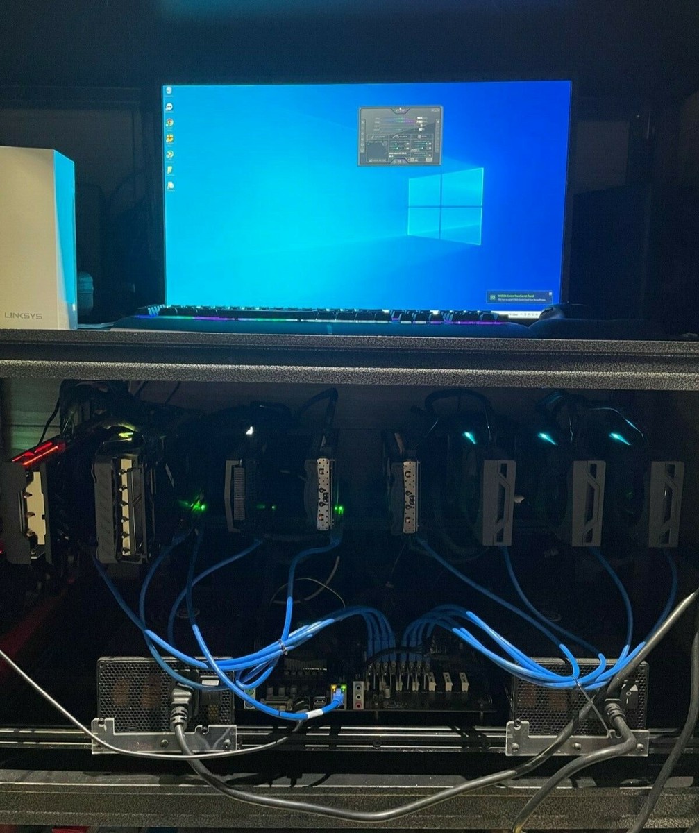 Microless Bitcoin Mining Rigs Rig Rtx 3060 RIG 12 GPU NVIDIA RTX 3060 12GB  LHR MiningCave