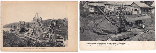 antique 14 POSTCARD Lot PANAMA CANAL COLON ANCON vintage PC STAMP Roosevelt - Picture 7 of 16