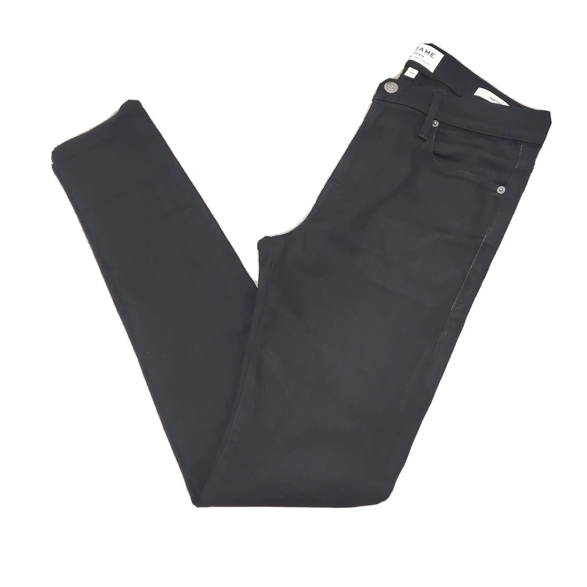 FRAME Jagger Skinny Fit Jeans In Noir Bloomingdale's