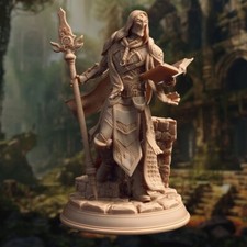 Sintrius Gulch Warforged Cleric Sorcerer Wizard Miniature D D DnD