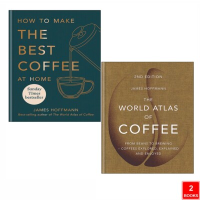 James Hoffmann Collection 2 Books Set World Atlas of Coffee,best