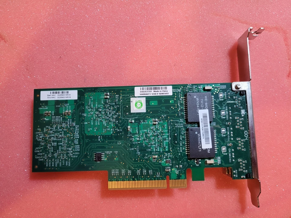 Supermicro AOC-SG-i4 4x ports Gigabit Ethernet Network Adapter RJ45 Add-on Card - Image 2 of 2