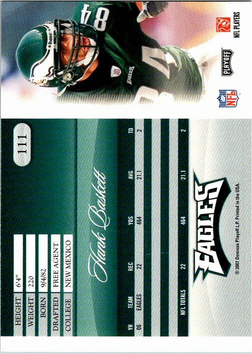 2007 Playoff Prestige Football Pick / Choose Your Cards - Picture 101 of 149