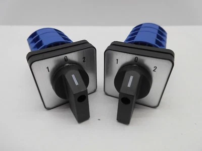 25 AMP ROTARY CHANGEOVER SELECTOR CONTROL SWITCH PANEL MOUNTED CAM GENERATOR