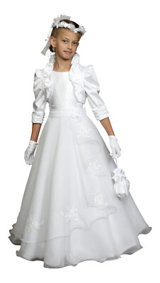 Kommunionkleid Kommunionskleid Kommunion Kleid Kommunionkleider Jacke  Bolero neu