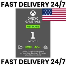 Xbox Game Pass Ultimate 1 Month Membership (Instant e-Delivery) (New+Existing)